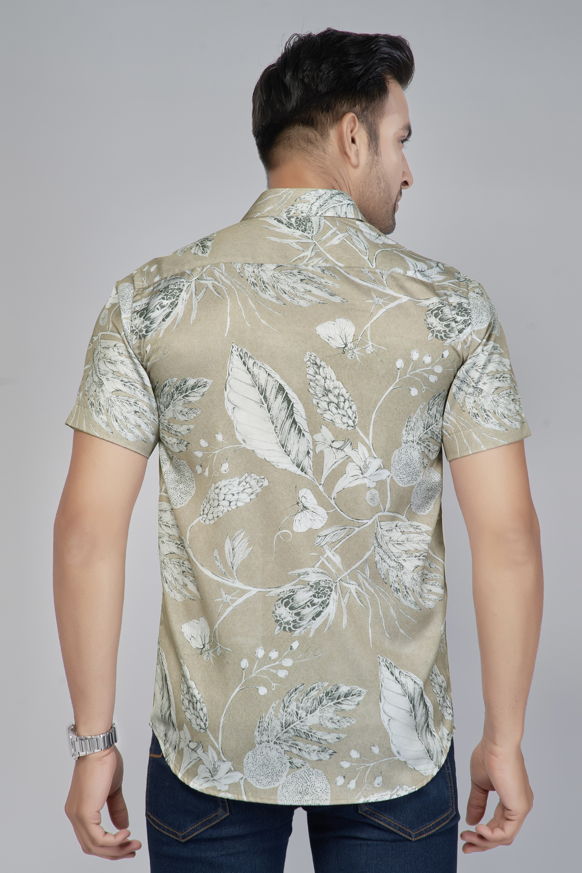 Floral Beach Shirt for Men