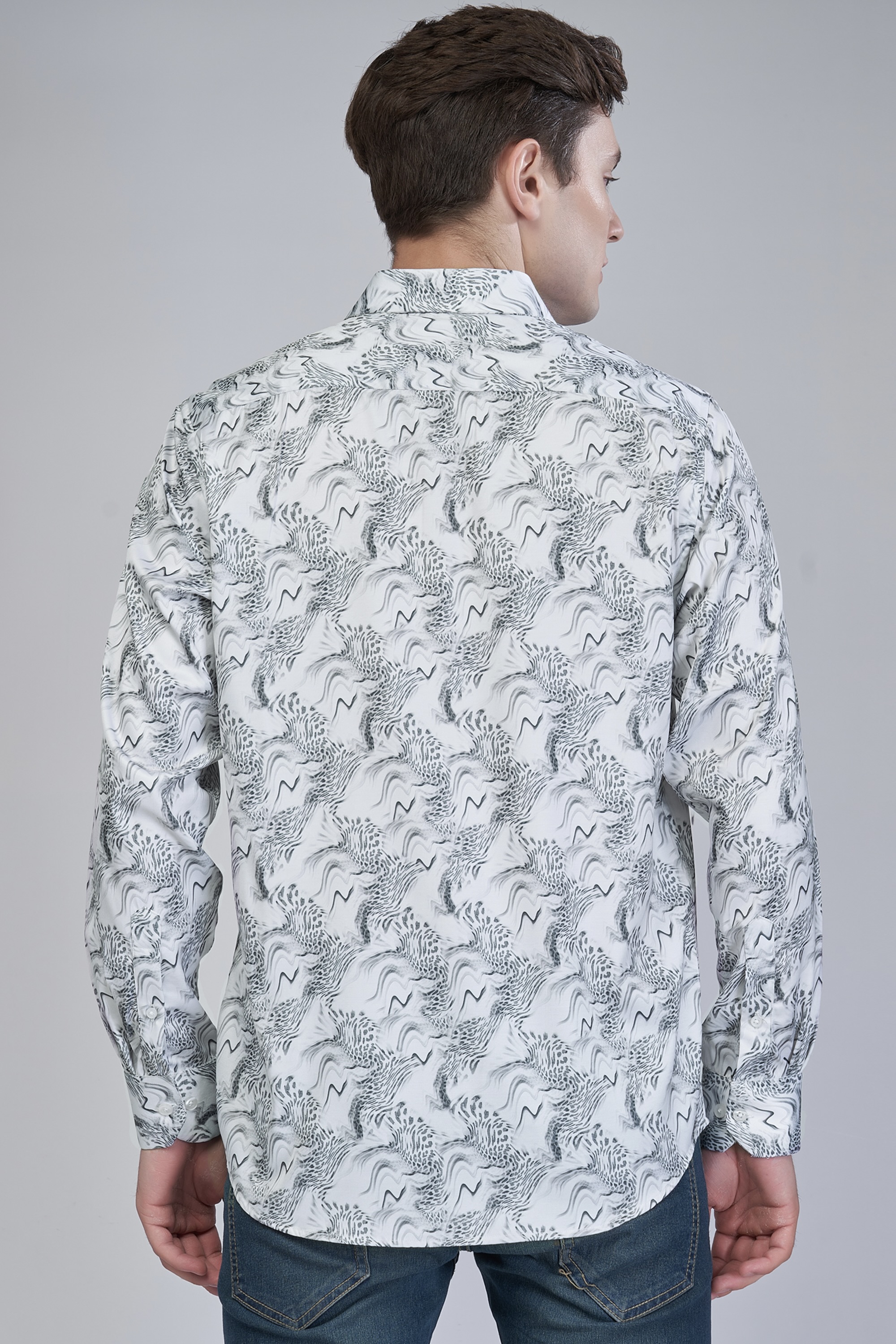 Men's Animal Print Shirt